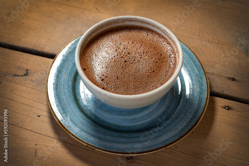 Colombian hot chocolate cup - Traditional Colombia drink