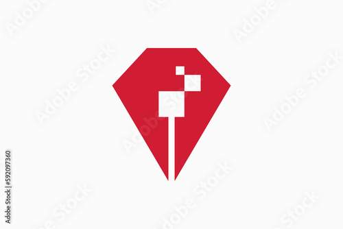 Pen Data Logo Design 