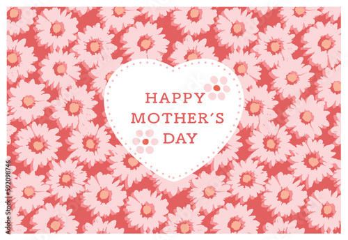 Happy Mother's day! Floral greeting cards. Vector illustration for background, card, invitation, banner, social media post, poster, mobile apps, advertising.