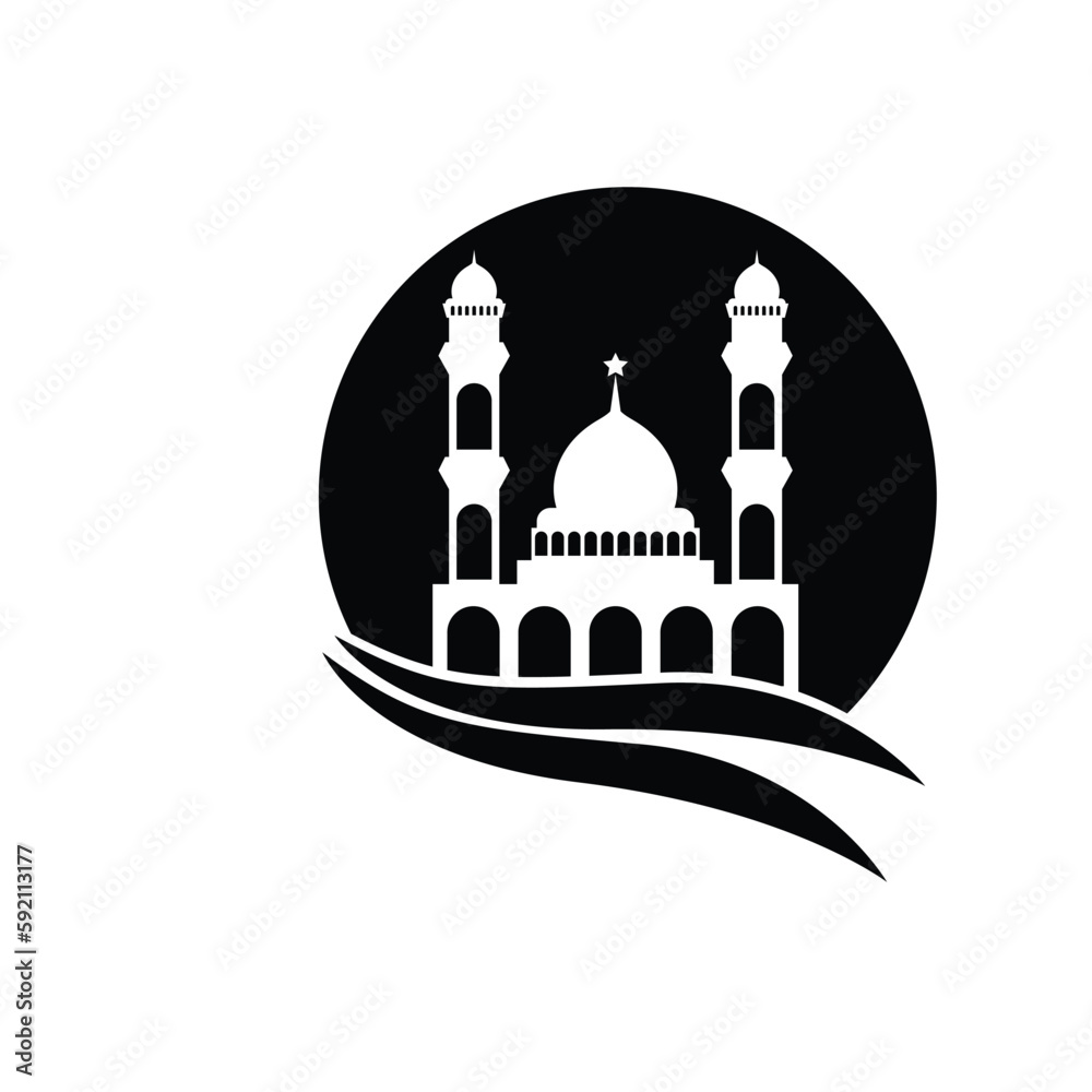 Mosque.. logo icon Mosque.. logo icon