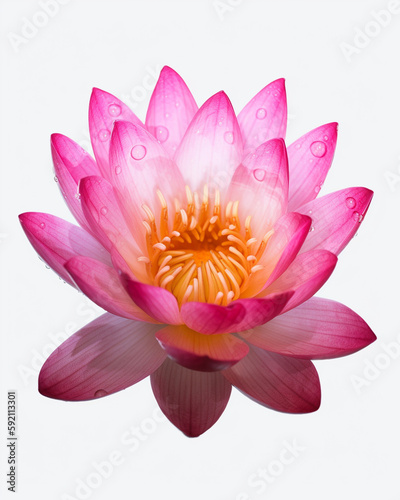 pink lotus flower