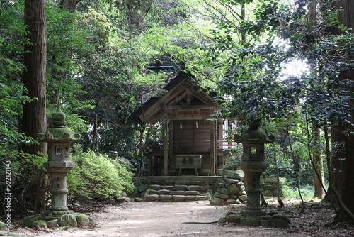 石川県の喜多神社横にある菅原神社。