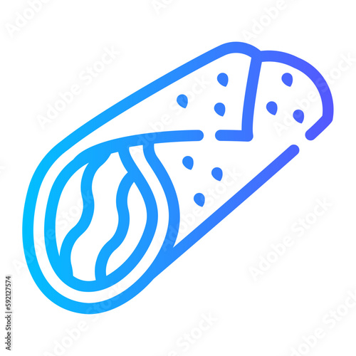 cannoli gradient icon