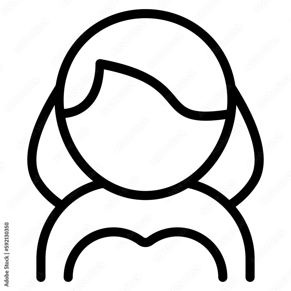 bride icon outline style. Suitable for website design, logo, app, UI, and ETC.