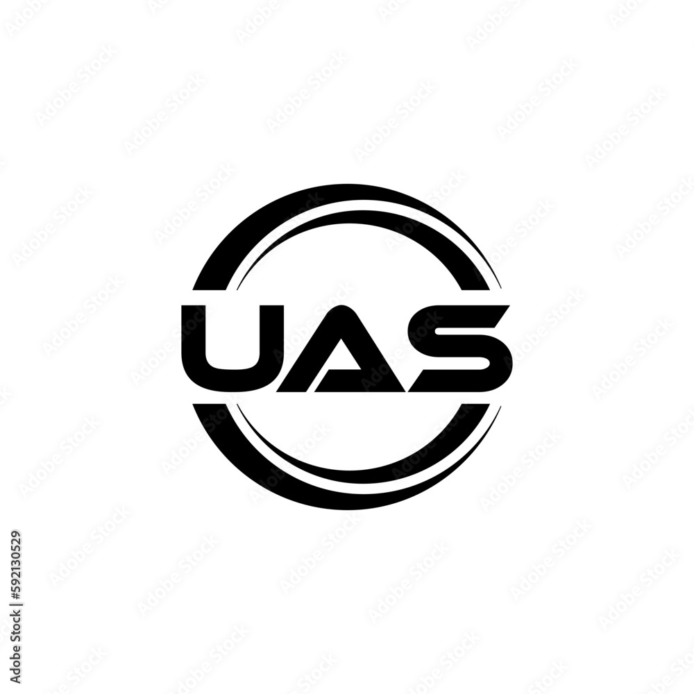 UAS letter logo design with white background in illustrator, vector logo modern alphabet font overlap style. calligraphy designs for logo, Poster, Invitation, etc. UAS letter logo design with white background in illustrator, vector logo modern alphabet font overlap style. calligraphy designs for logo, Poster, Invitation, etc.