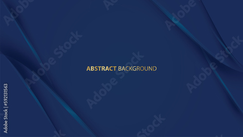 Modern vector abstract background for wallpaper, banners, invitations, luxury vouchers, and prestigious gift certificates. Premium background design with dark blue line patterns.