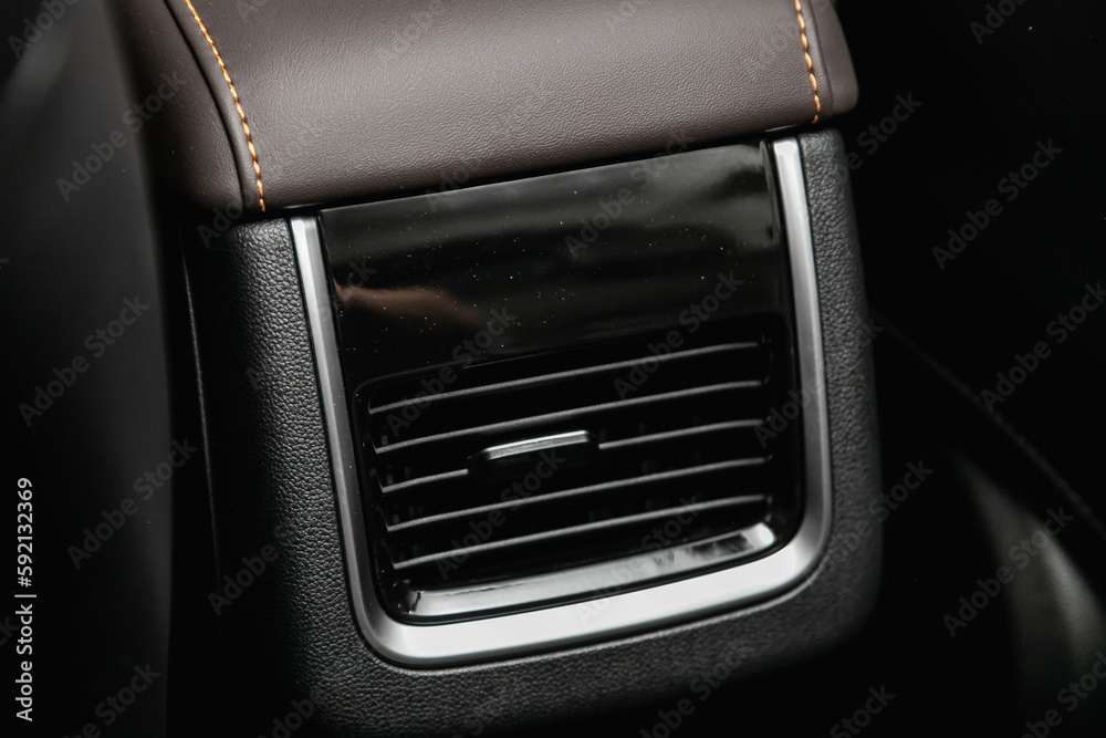 close up deflector, car ventilation system. Car air conditioner . close up deflector, car ventilation system. Car air conditioner .