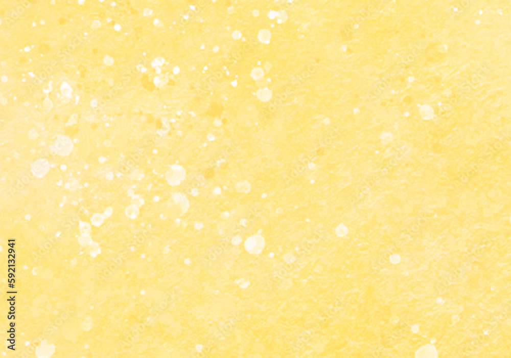 Obraz premium シンプルなパステルカラーの黄色背景