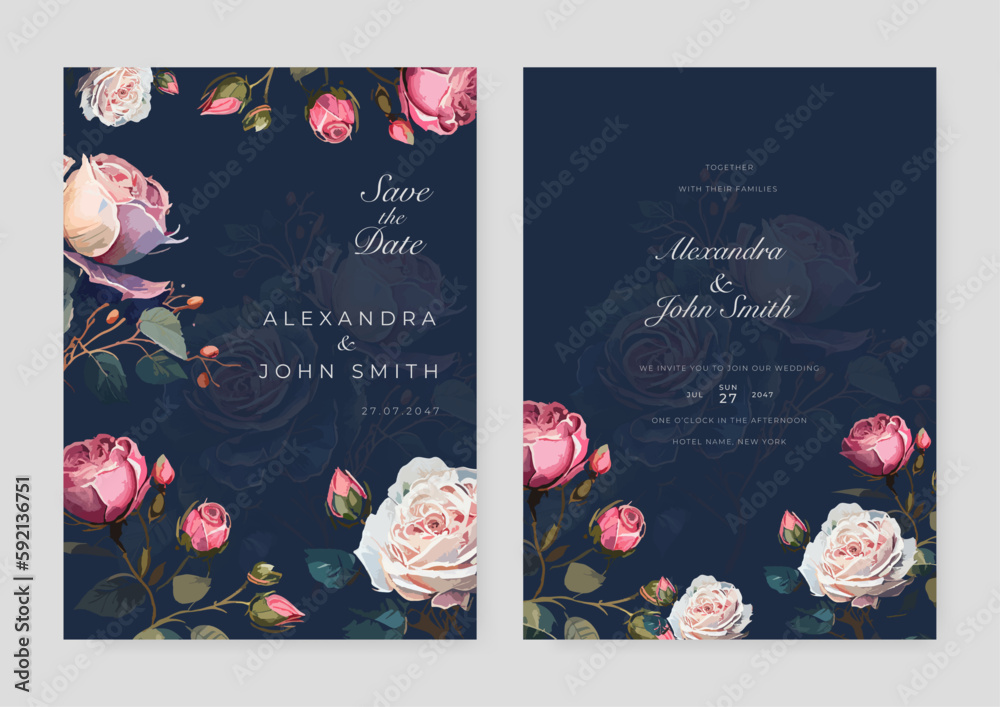 Pink rose flower flora vector beautiful gold flowers line art on ...