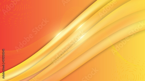 Vector orange yellow gradient abstract background