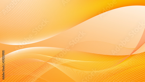 Vector orange yellow gradient abstract background