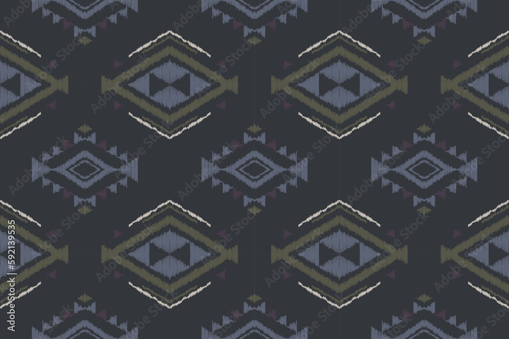 Seamless ethnic pattern design. Traditional ethnic patterns vectors It ...