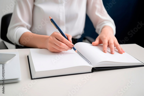 Pessoa Escrevendo, Estudando, Trabalhando e Fazendo Anotações