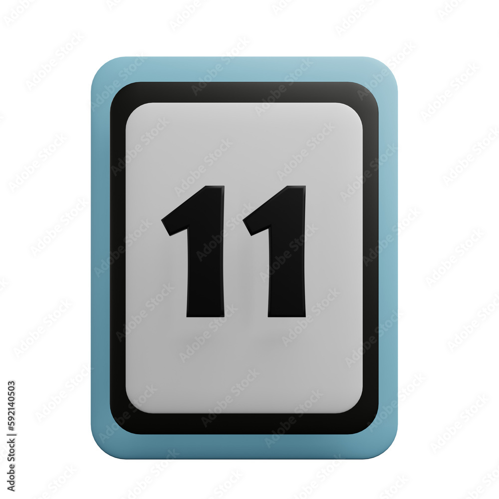 number 11 number 11