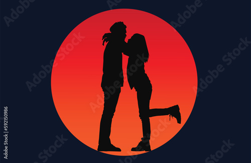 surfer silhouette vector