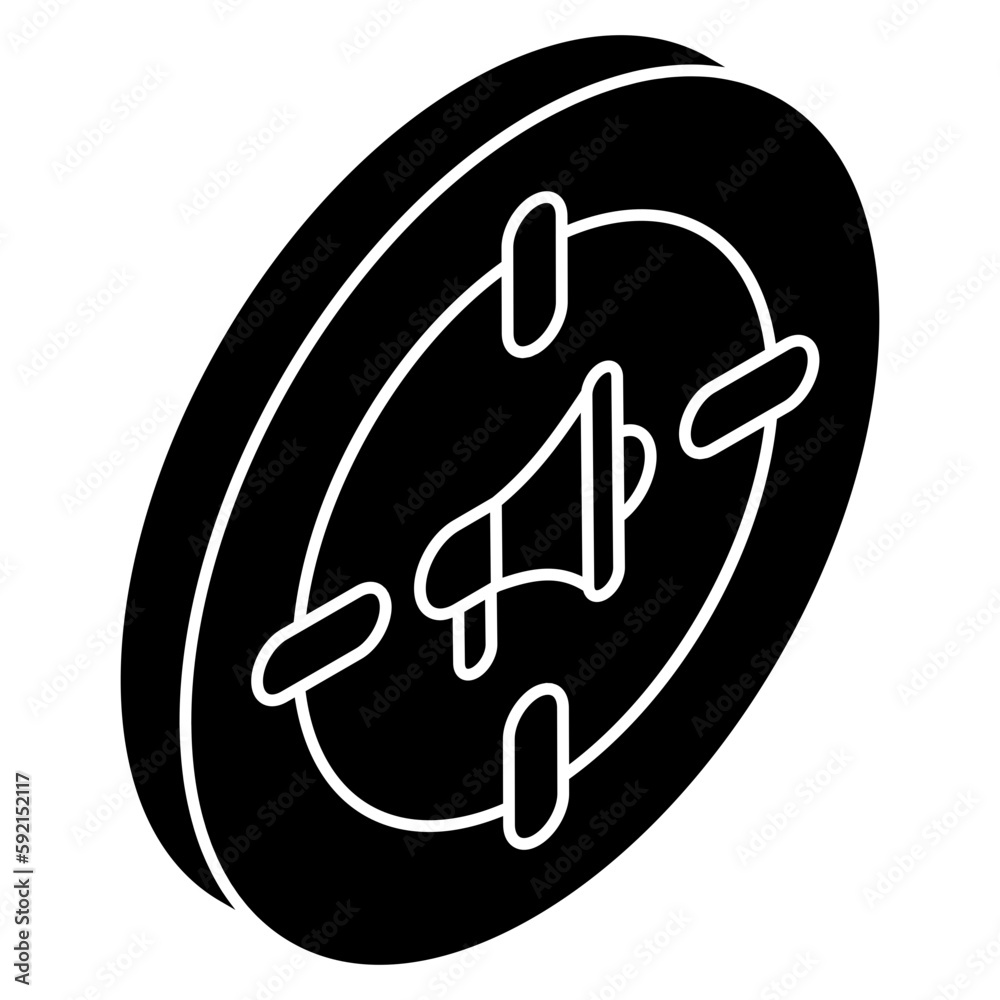 A creative design icon of marketing A creative design icon of marketing