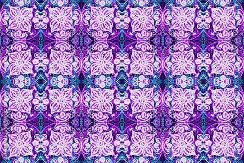 Abstract seamless pattern, seamless wallpaper, seamless background designed for use for interior, wallpaper, fabric, curtain, carpet, clothing, Batik, satin, background, illustration, Embroidery style