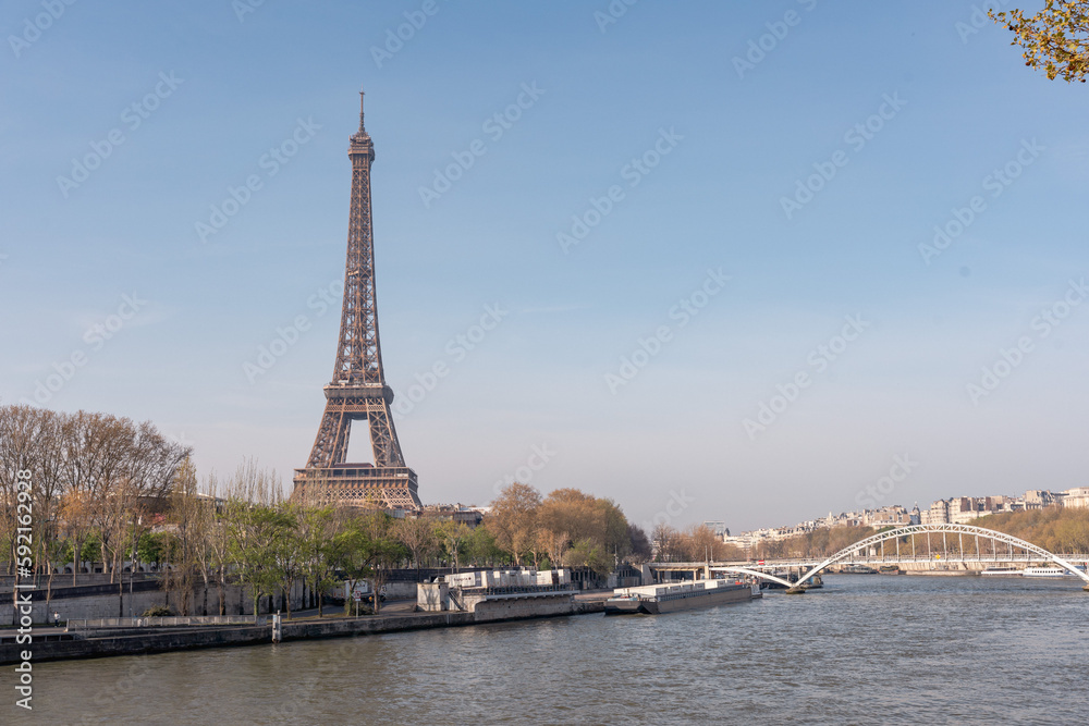 Eiffel tower - obrazy, fototapety, plakaty 