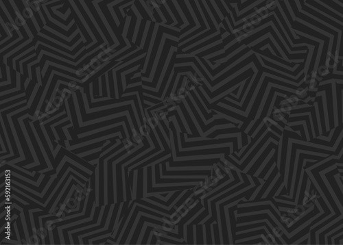 Abstract background with seamless dazzle camouflage pattern