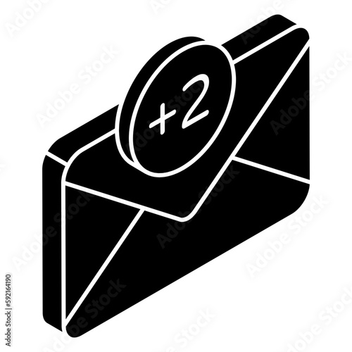 Premium download icon of incoming mail