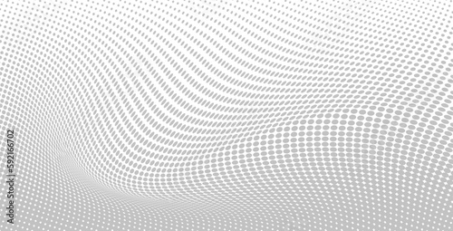 Abstract halftone dots background. Halftone effect vector pattern.