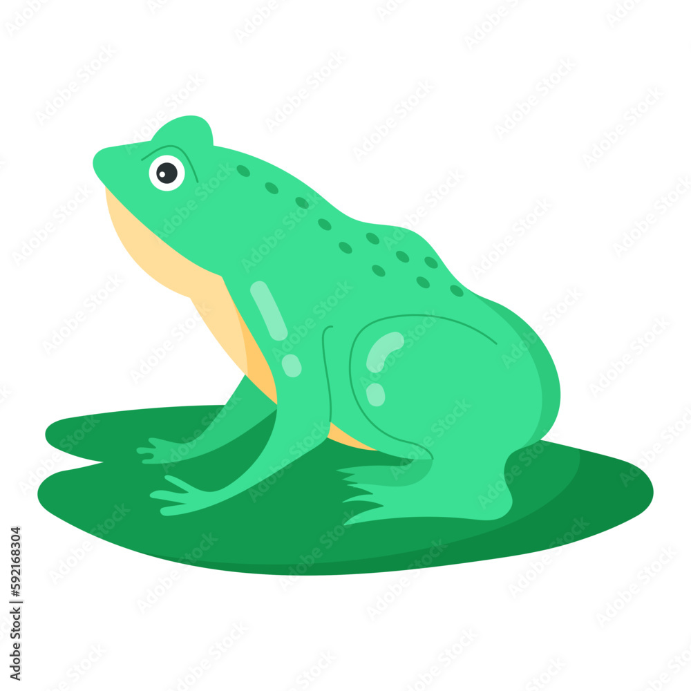 Naklejka premium Frog 