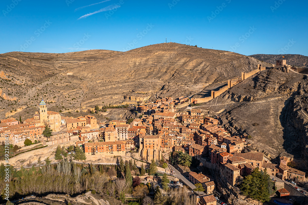Stunning Views over Albarracín, Teruel, Spain