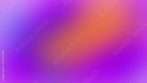 Abstract Colorful Background. Gradient Liquid Shape. Trendy Motion Graphics Design. 4K