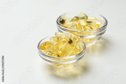 Immunity support capsules - Omega, health care concept