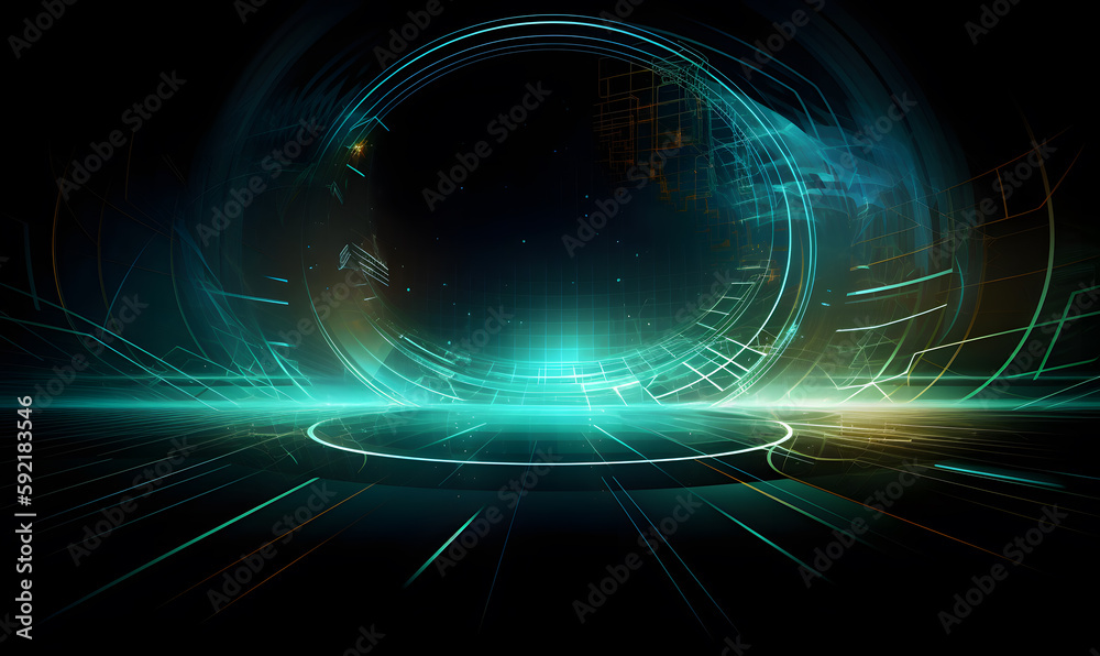 Fototapeta premium realms abstraction