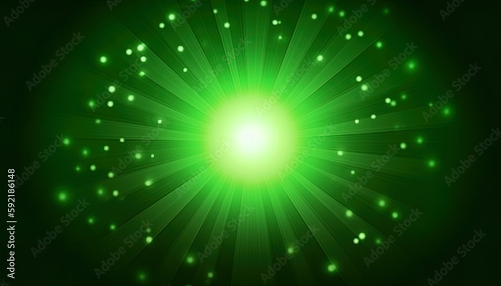 Abstract background with green gradient Abstract background with green gradient