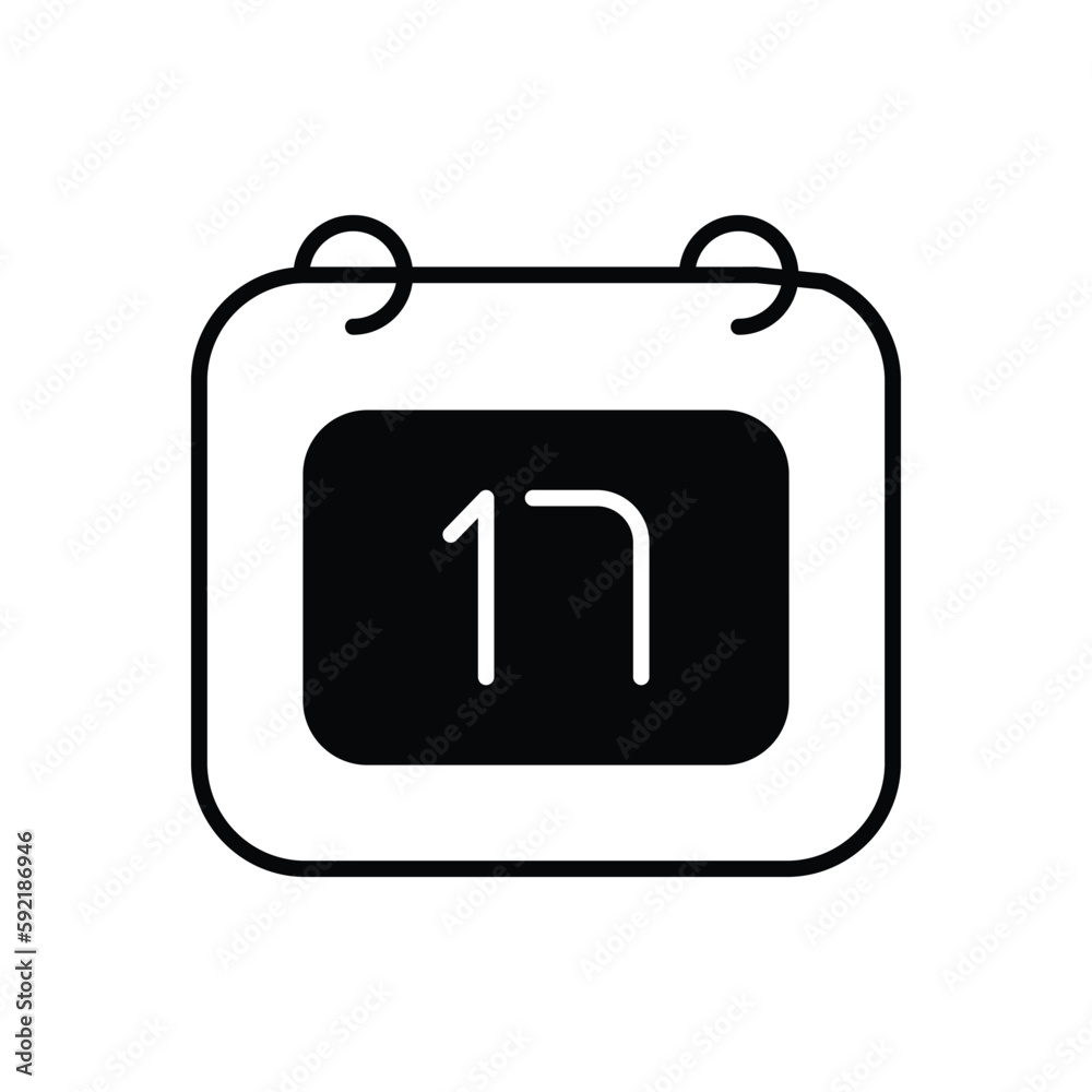 Calendar icon vector stock. Calendar icon vector stock.