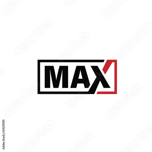max logo vector graphic illustration