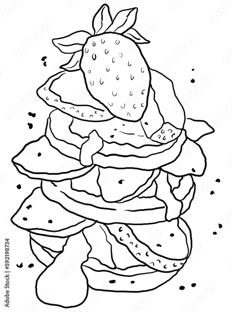 Satisfy your sweet tooth with Sweet Delights, a coloring page featuring a mouth-watering outline illustration of a delicious dessert. Let your imagination run wild as you add your own flavors. Satisfy your sweet tooth with Sweet Delights, a coloring page featuring a mouth-watering outline illustration of a delicious dessert. Let your imagination run wild as you add your own flavors.