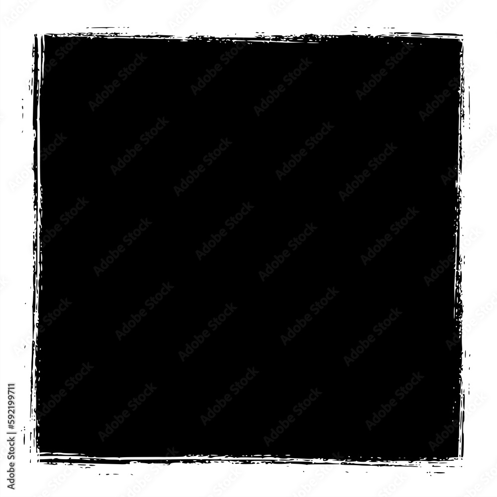 Obraz premium Grunge frame background in black