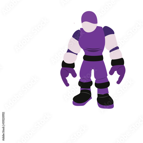 Canvas-taulu robocop