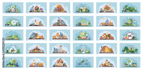 Metaphor climate change and water crisis. Save the planet. Earth day. Global warming, greenhouse, earth pollution and disaster. Global warming, climate change, plastic pollution and ecology problems
