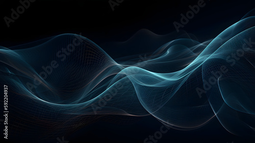 Abstract light effect blue texture wallpaper