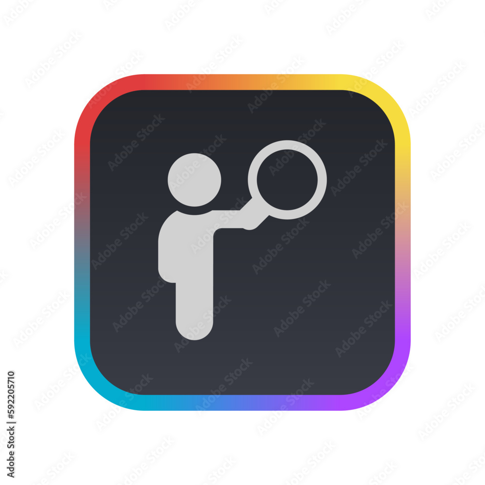 Find User - Pictogram (icon) Find User - Pictogram (icon)