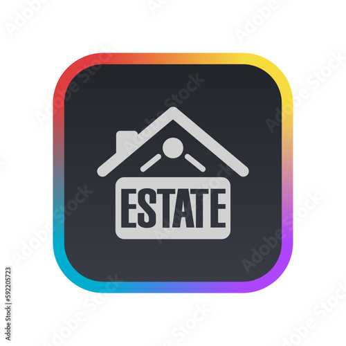 Real Estate - Pictogram (icon) 