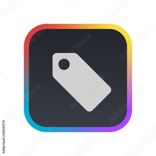 Tag - Pictogram (icon) 