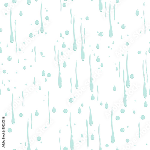 pattern with drops of water