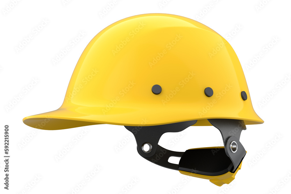 Yellow safety helmet or hard cap isolated on wihte background Yellow safety helmet or hard cap isolated on wihte background