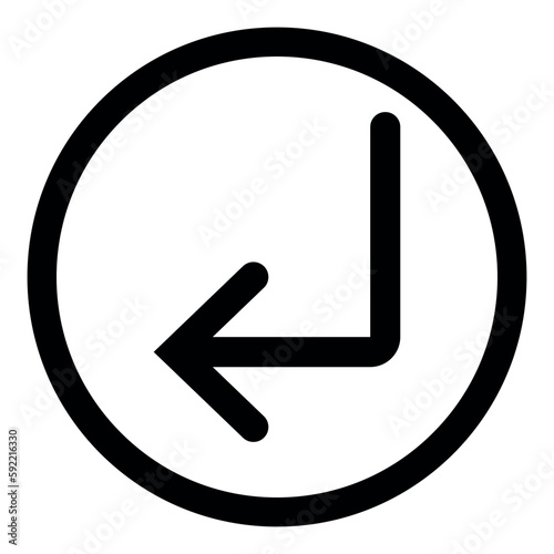 turn left arrow, turn left icon, left arrow, left arrow sign, Set of arrow icons, Set of arrow collection for website design, Design elements for your projects. ui icon, turn left icons