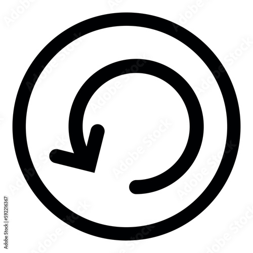 reload icon, refresh icon, reload symbol, refresh symbol, arrow sign, Set of arrow icons, Set of interface collection for website design, Design elements for your projects. reload line icons, ui icon	