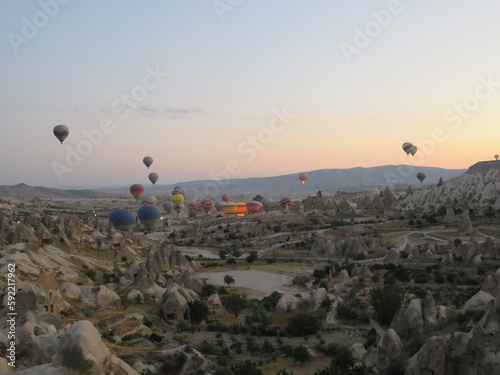 balloon flying in turkey