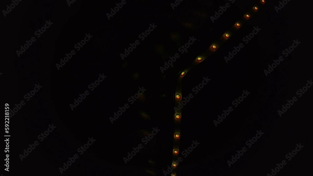 LED, Lichter, pink, Bewegung, Hintergrund, dynamisch, Energie, gelb, blinken