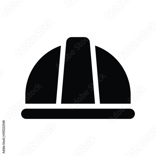 helmet solid icon illustration vector graphic photo