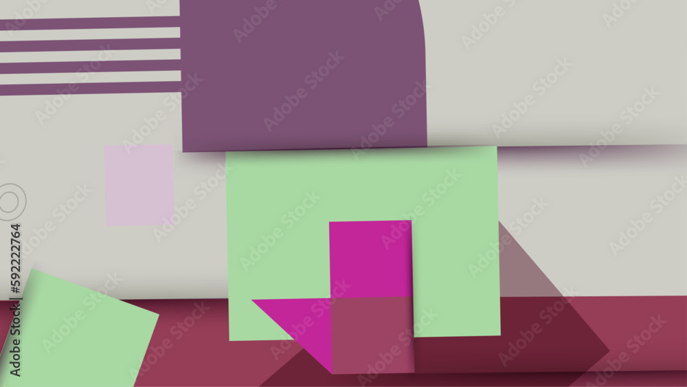 Geometrical abstract design with minimal background perfect for wallpaper backdrop
