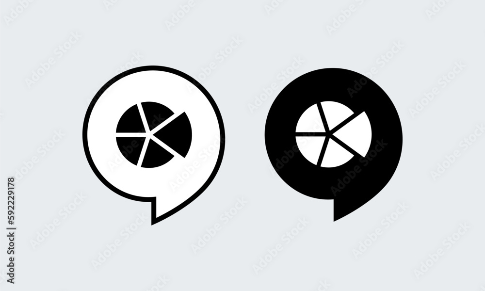 Pie chart icon, Business, financial report research, data analysis sign, symbol, logo, vector illustration Pie chart icon, Business, financial report research, data analysis sign, symbol, logo, vector illustration